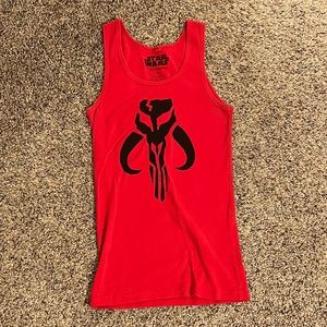 Mandalorian Bounty Hunter Tank Top